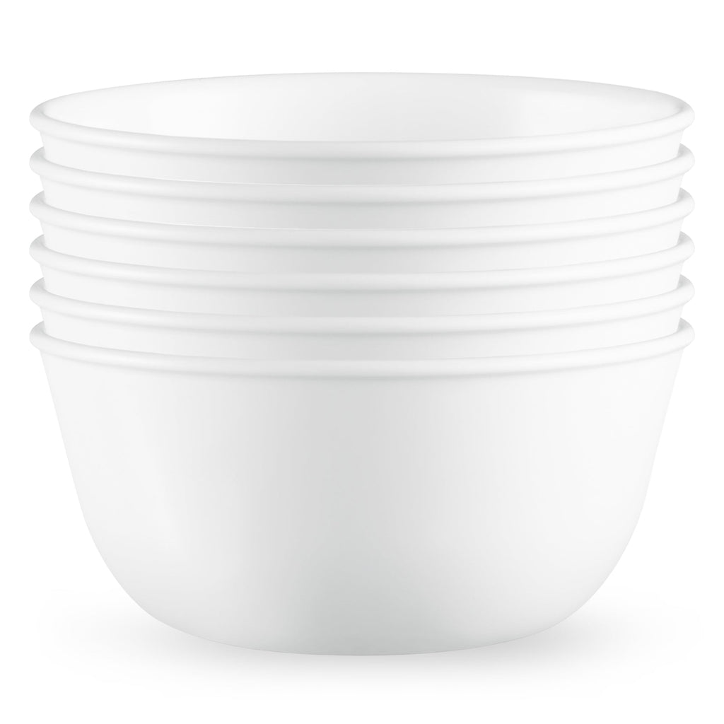 Corelle® Winter Frost White 28-ounce Large Soup Bowls, 6-pack