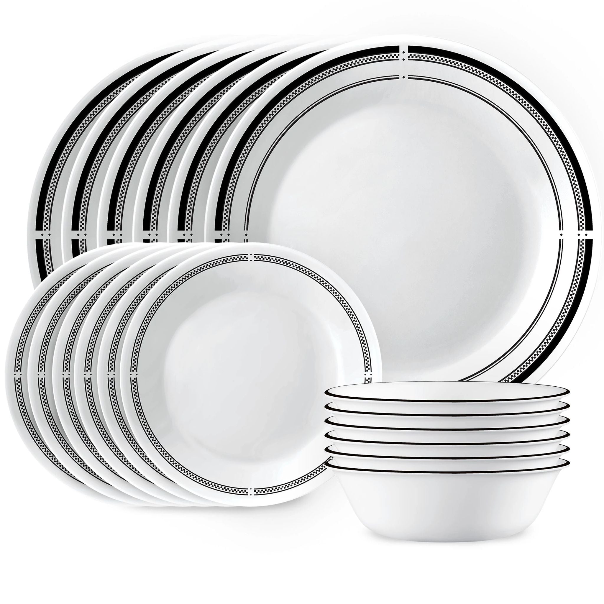 Corelle® Brasserie 18-piece Dinnerware Set, Service for 6