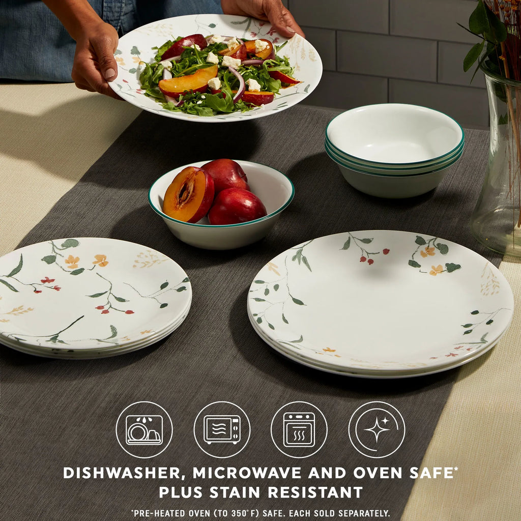 Corelle® Wildflower Scatter 8.5" Salad Plate- 4 Pack
